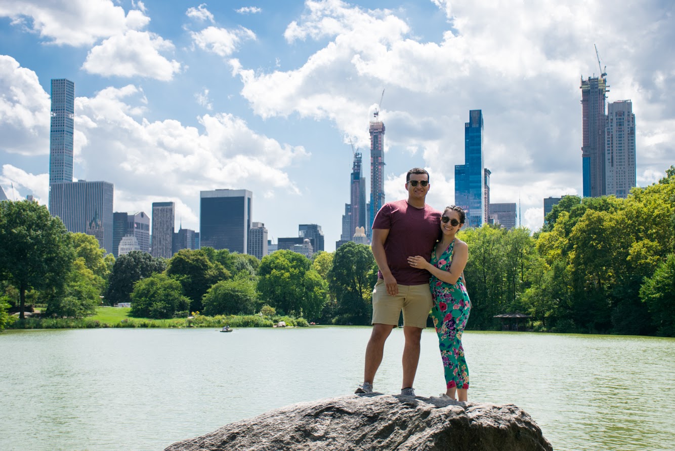 Michael & Haley (wife) at New York